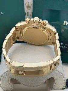 Rolex Daytona 40mm Yellow Gold Oyster 2017