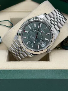 Rolex Sky-Dweller 42mm Stainless Steel & White Gold Jubilee Bracelet 336934 2024