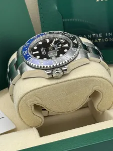 Rolex GMT-Master II 40mm Stainless Steel Oyster Bracelet 126710BLNR 2022