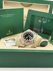 Rolex GMT-Master II 40mm Everose Gold & Stainless Steel Oyster Bracelet 126711CHNR 2024