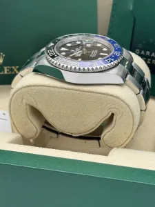 Rolex GMT-Master II 40mm Stainless Steel Oyster Bracelet 126710BLNR 2022