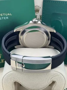 Rolex Yacht-Master 42 White Gold Oysterflex Bracelet Black Ceramic Bezel 226659 2021