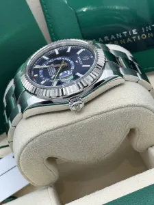 Rolex Sky-Dweller 42mm Stainless Steel & White Gold Oyster Bracelet 326934 2020