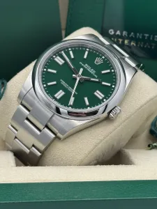 Rolex Oyster Perpetual 41mm Stainless Steel Oyster Bracelet 124300 2022