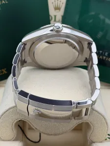 Rolex Sky-Dweller 42mm Stainless Steel & White Gold Oyster Bracelet Mint Green Dial Ref. 336934 (2025, Unworn)