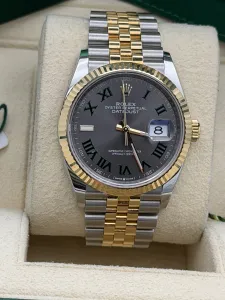 Rolex Datejust 36mm Steel & Yellow Gold Jubilee 126233 2022