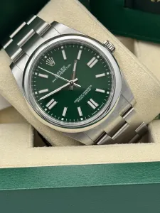 Rolex Oyster Perpetual 41mm Stainless Steel Oyster Bracelet 124300 2022